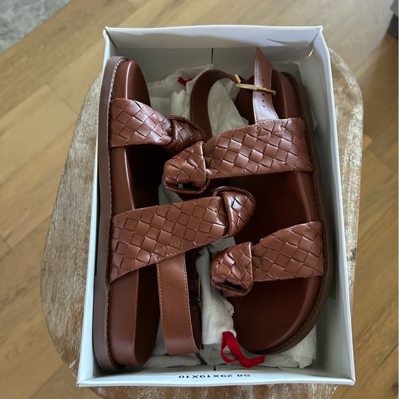 New Schutz Kareena Knot Woven Sporty Sandals - Picture 7 of 10